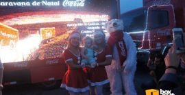 A tradicional Caravana de Natal da Coca-Cola Goiânia.