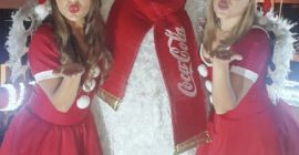 A tradicional Caravana de Natal da Coca-Cola Goiânia.